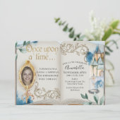 美しいと獣のおとぎ話ブックフォト 招待状 (スタンド正面)