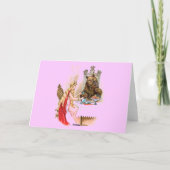 美しいと獣グリーティングカード カード (裏面)