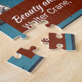 美しいと獣ヴィンテージ1800年代の児童書 ジグソーパズル (側面)