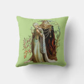 美しいと獣 クッション (裏面)