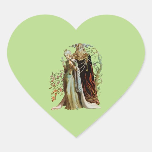 美しいと獣 ハートシール (正面)