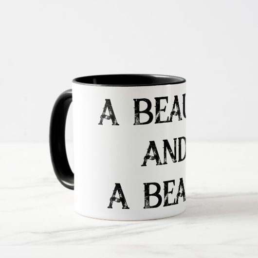 美しいと獣 マグカップ (正面左)