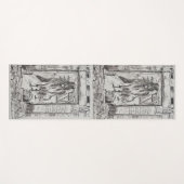 美しいと獣 – ヨガマット (正面(横))