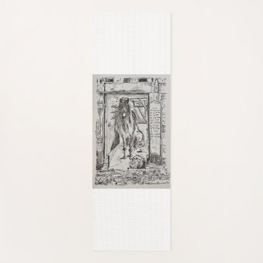 美しいと獣 – ヨガマット (正面)