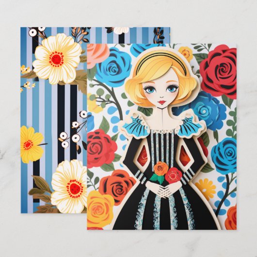 美しいと獣：幻の紙人形 (正面/裏面)