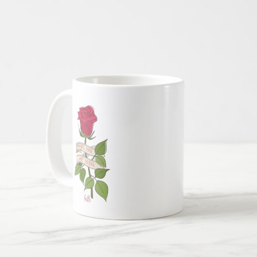 美しいと獣 – 最後の花びら秋まで コーヒーマグカップ (正面左)