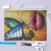 美しいと蝶24 薄葉紙 (クラフト)