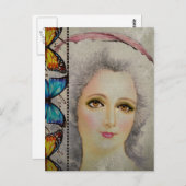 美しいと蝶 ポストカード (正面/裏面)