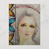 美しいと蝶 ポストカード (正面)