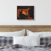 美しいと魔女 –  キャンバスプリント (インサイチュ (寝室))