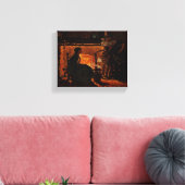 美しいと魔女 –  キャンバスプリント (インサイチュ (リビング))