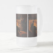 美しいと魔女 –  フロストグラスビールジョッキ (正面右)