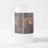 美しいと魔女 –  フロストグラスビールジョッキ (正面左)