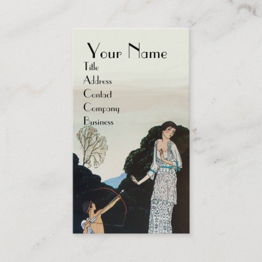 美しいとCUPID -ファッションデザイナーメイクアップアーティスト 名刺 (正面)