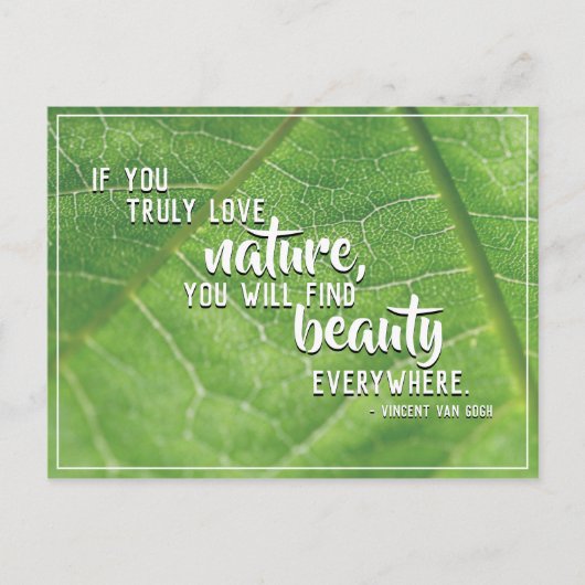 美しいどこでも自然はがき ポストカード (正面)