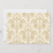 美しいのお姫様誕生日パーティーの招待 招待状 (裏面)