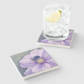 美しいのまわりに石コースター ストーンコースター (横)