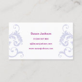 美しいのセラピーの名刺 名刺 (裏面)