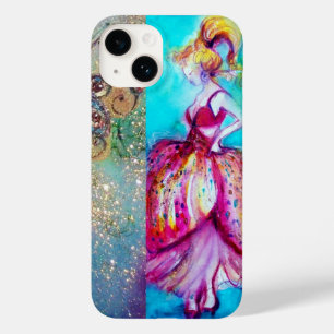 美しいのピンクドレス/魔法蝶植物 Case-Mate iPhone 14ケース