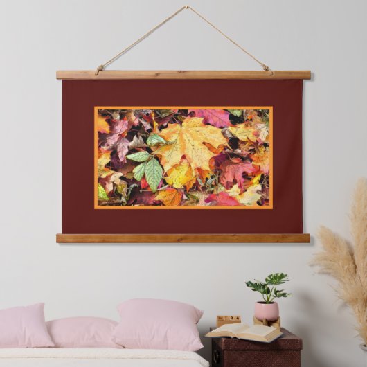 美しいの下の足/紅葉 吊り下げ型タペストリー (寝室)