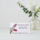 美しいの供給 名刺 (スタンド正面)