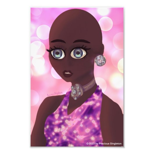 美しいの写真の拡大 フォトプリント            (正面)