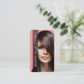 美しいの名刺のサロン 予約カード (スタンド正面)