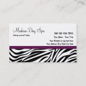 美しいの名刺 名刺 (裏面)