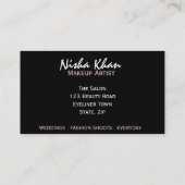 美しいの名刺 名刺 (裏面)