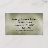 美しいの名刺 名刺 (裏面)