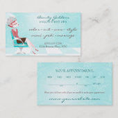 美しいの女神のアポイントメント 予約カード (正面/裏面)