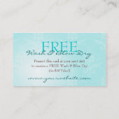 美しいの女神のクーポン 割引カード (裏面)