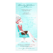 美しいの女神のサロンのクーポン ラックカード (裏面)