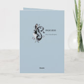 美しいの学校を卒業しているカード大事な行事 カード (裏面)