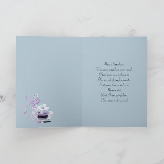 美しいの学校を卒業しているカード大事な行事 カード (内部)