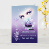 美しいの学校を卒業しているカード大事な行事 カード (黄色い花)