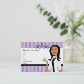 美しいの完成 名刺 (スタンド正面)