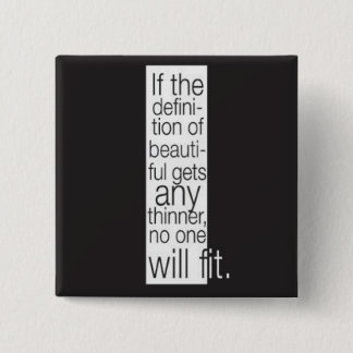 美しいの定義。 ボタン 缶バッジ