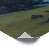 美しいの山林レイクスAI生成 ポスター (角)