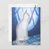 美しいの白葉書 ポストカード (正面/裏面)