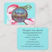 美しいの真珠のプロフェッショナルに会って下さい 名刺 (正面/裏面)