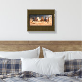 美しいの砂…ランニング キャンバスプリント (インサイチュ (寝室))