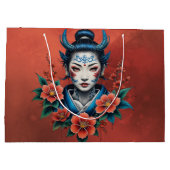 美しいの秘淡い色の密 ラージペーパーバッグ (裏面)