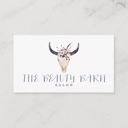 美しいの納屋のカスタムな名刺 予約カード (正面)