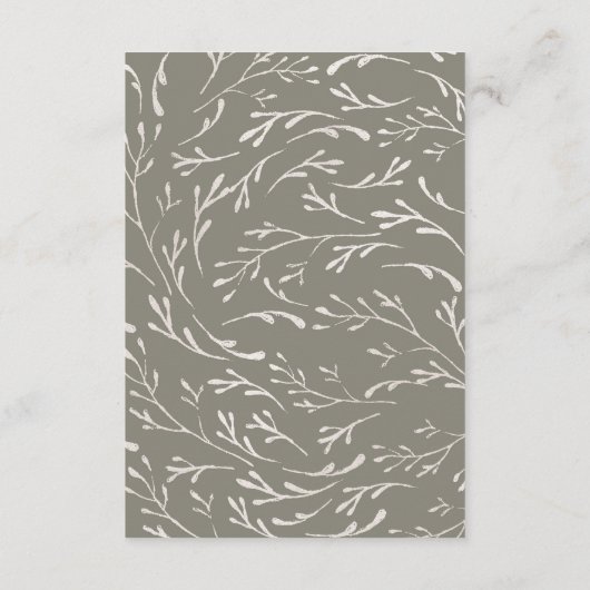 美しいの結婚式の明細カード|のエレガントなバラ エンクロージャーカード (裏面)