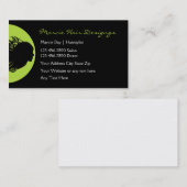 美しいの美容師の名刺 名刺 (正面/裏面)