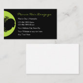 美しいの美容師の名刺 名刺 (正面/裏面)