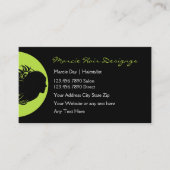 美しいの美容師の名刺 名刺 (正面)