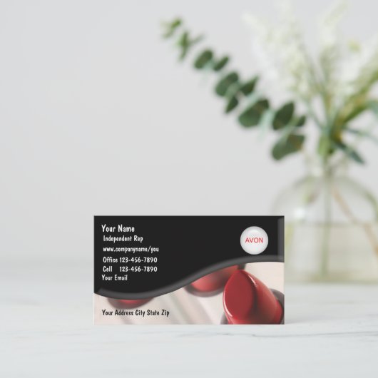 美しいの美容師の名刺 名刺 (スタンド正面)