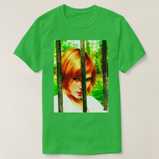 美しいの背後にあるバーのカラーフィルタ Tシャツ (デザイン正面)